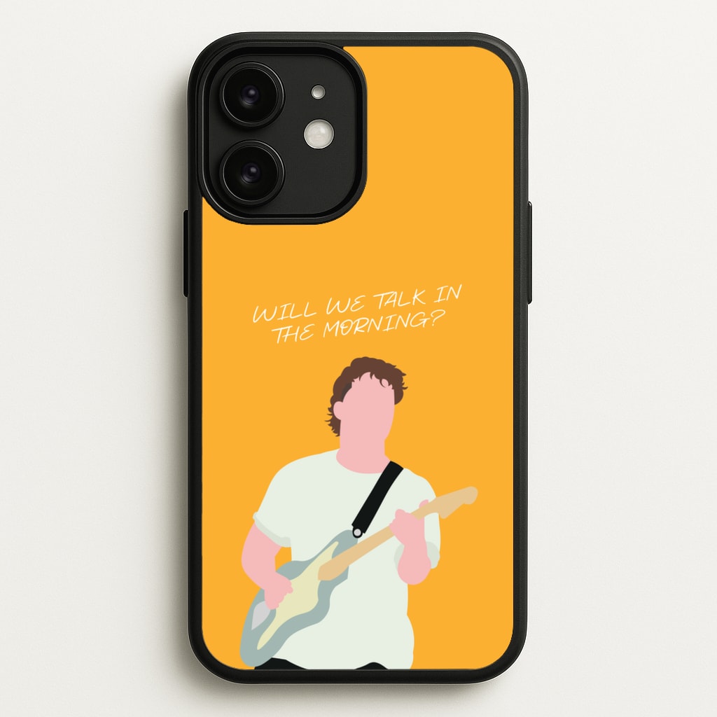 Will We Talk In The Morning Yellow - Sam Fender Phone Case for iPhone 11