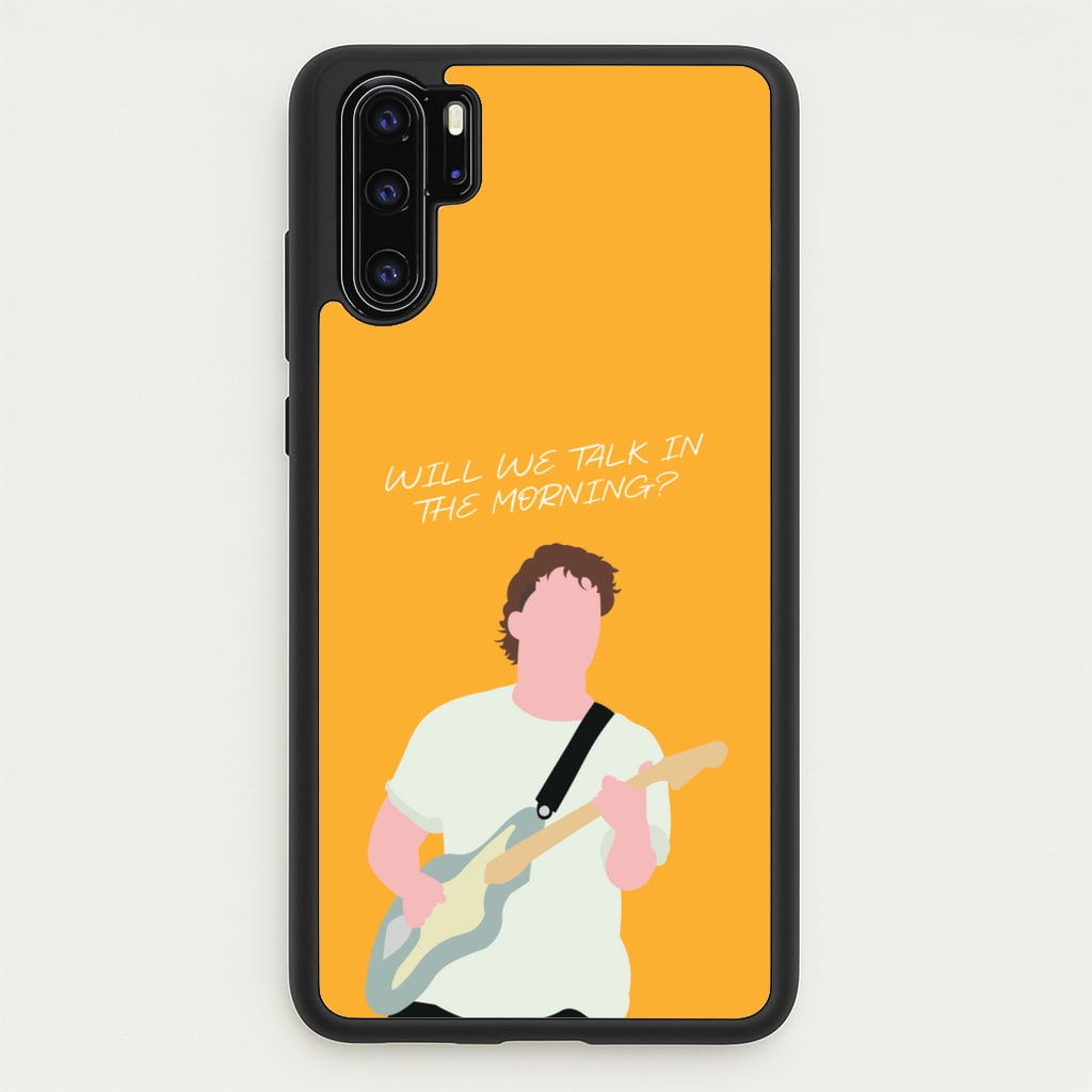 Will We Talk In The Morning Yellow - Sam Fender Phone Case for Huawei P30 Pro