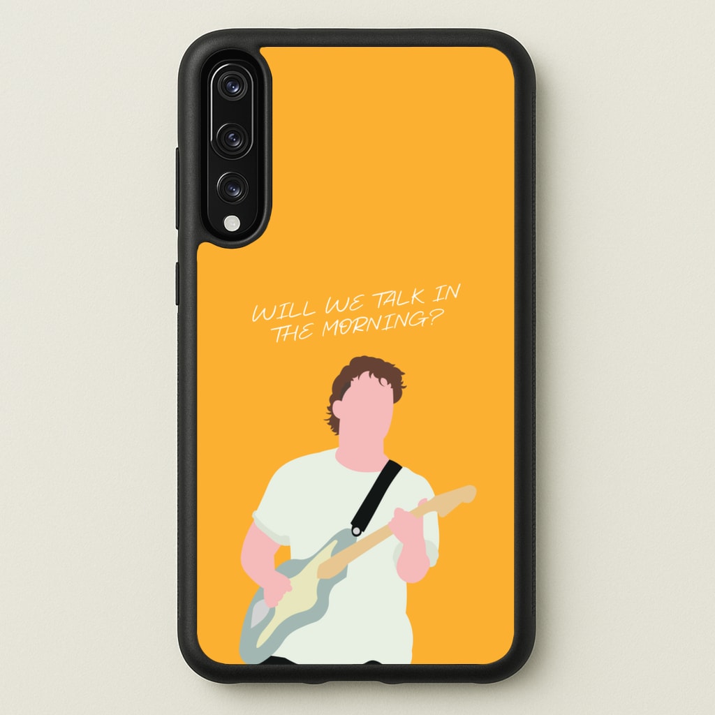 Will We Talk In The Morning Yellow - Sam Fender Phone Case for Huawei P20 Pro