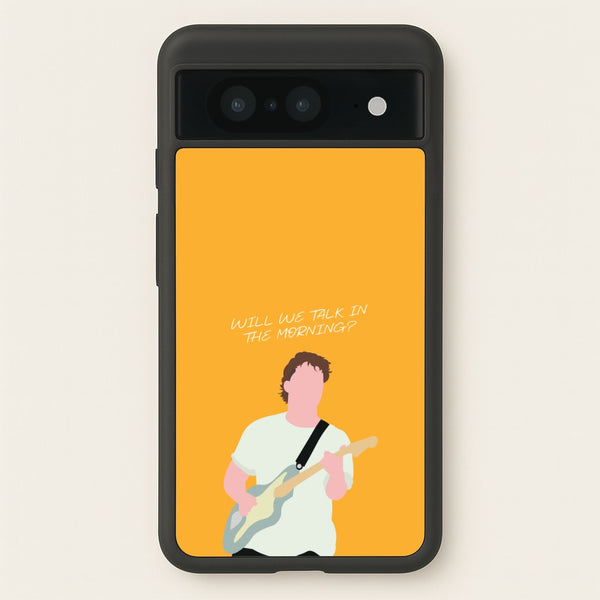 Will We Talk In The Morning Yellow - Sam Fender Phone Case for Google Pixel 8