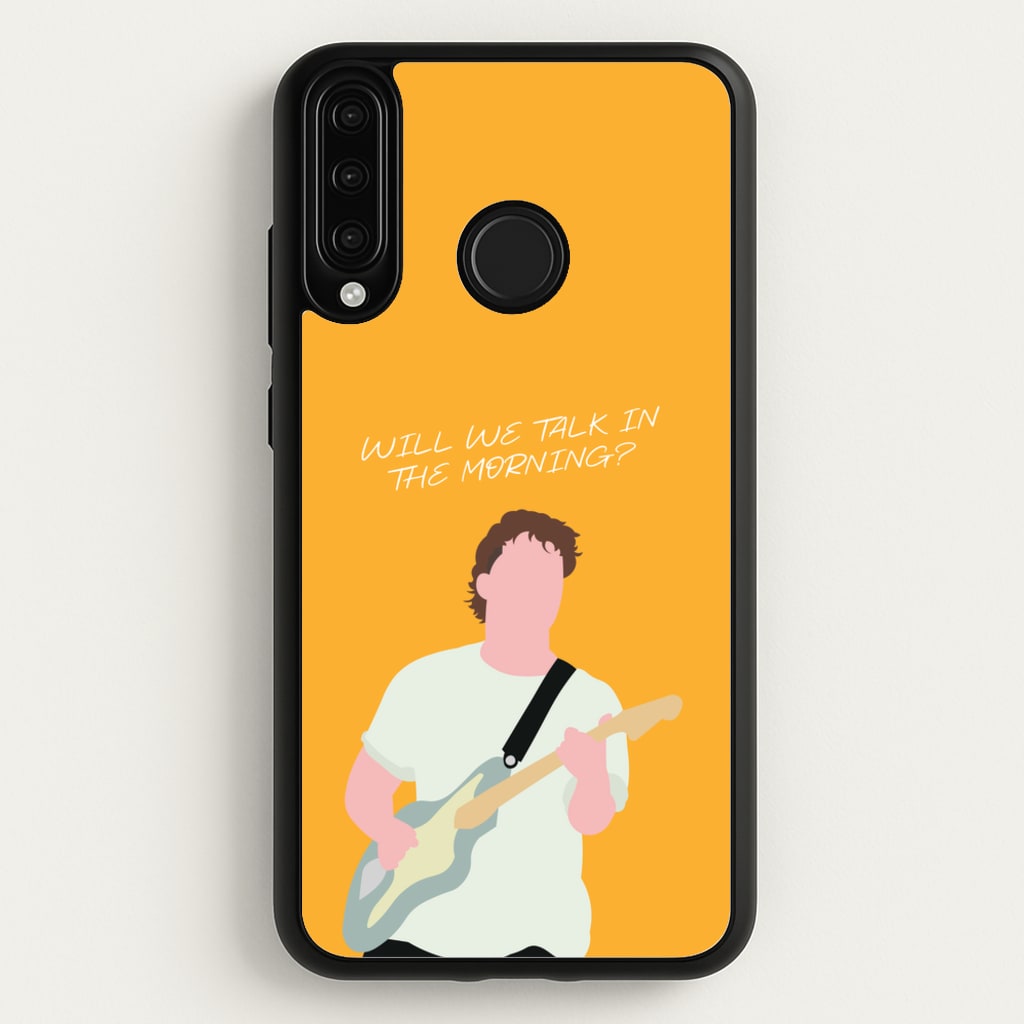 Will We Talk In The Morning Yellow - Sam Fender Phone Case for Huawei P30 Lite