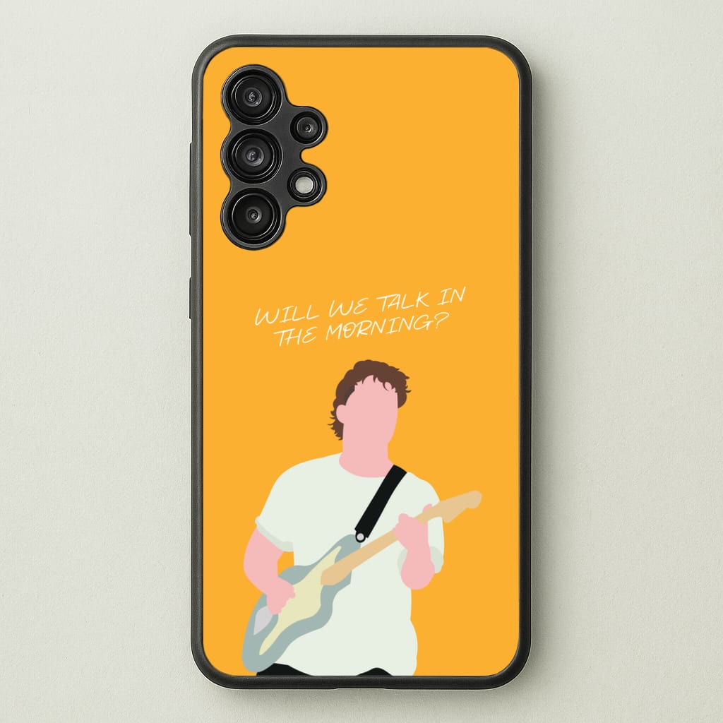 Will We Talk In The Morning Yellow - Sam Fender Phone Case for Galaxy A13