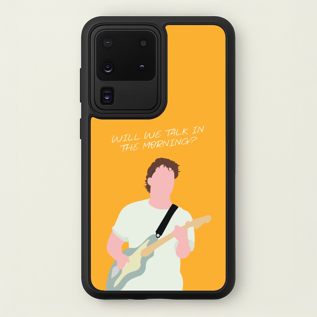 Will We Talk In The Morning Yellow - Sam Fender Phone Case for Galaxy S20 Ultra