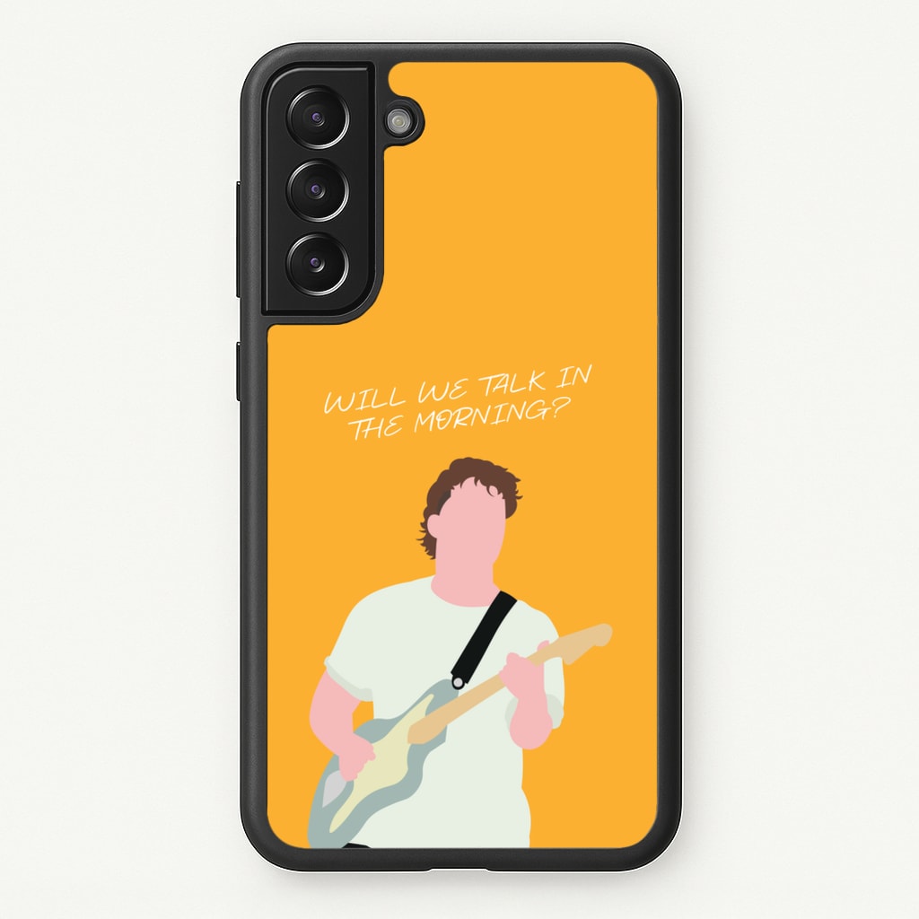 Will We Talk In The Morning Yellow - Sam Fender Phone Case for Galaxy S22