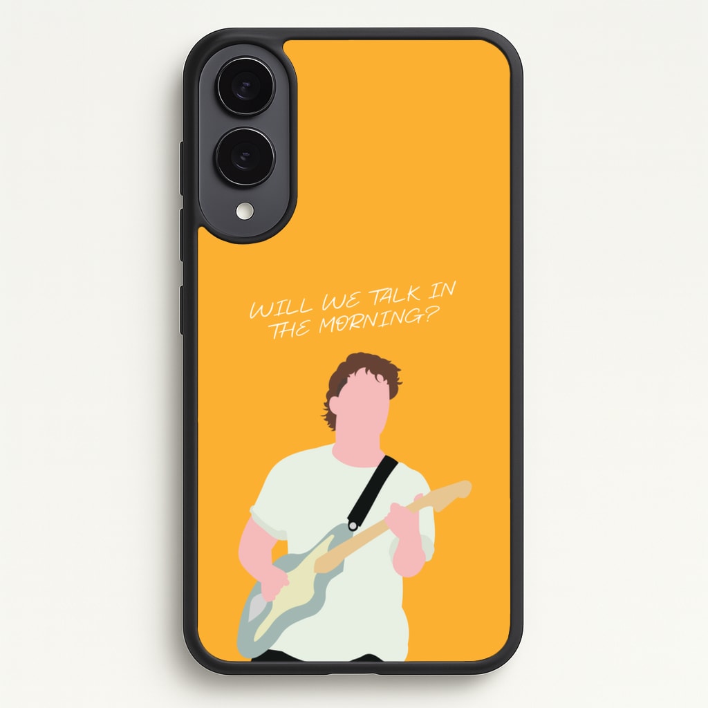 Will We Talk In The Morning Yellow - Sam Fender Phone Case for Galaxy S25 Edge