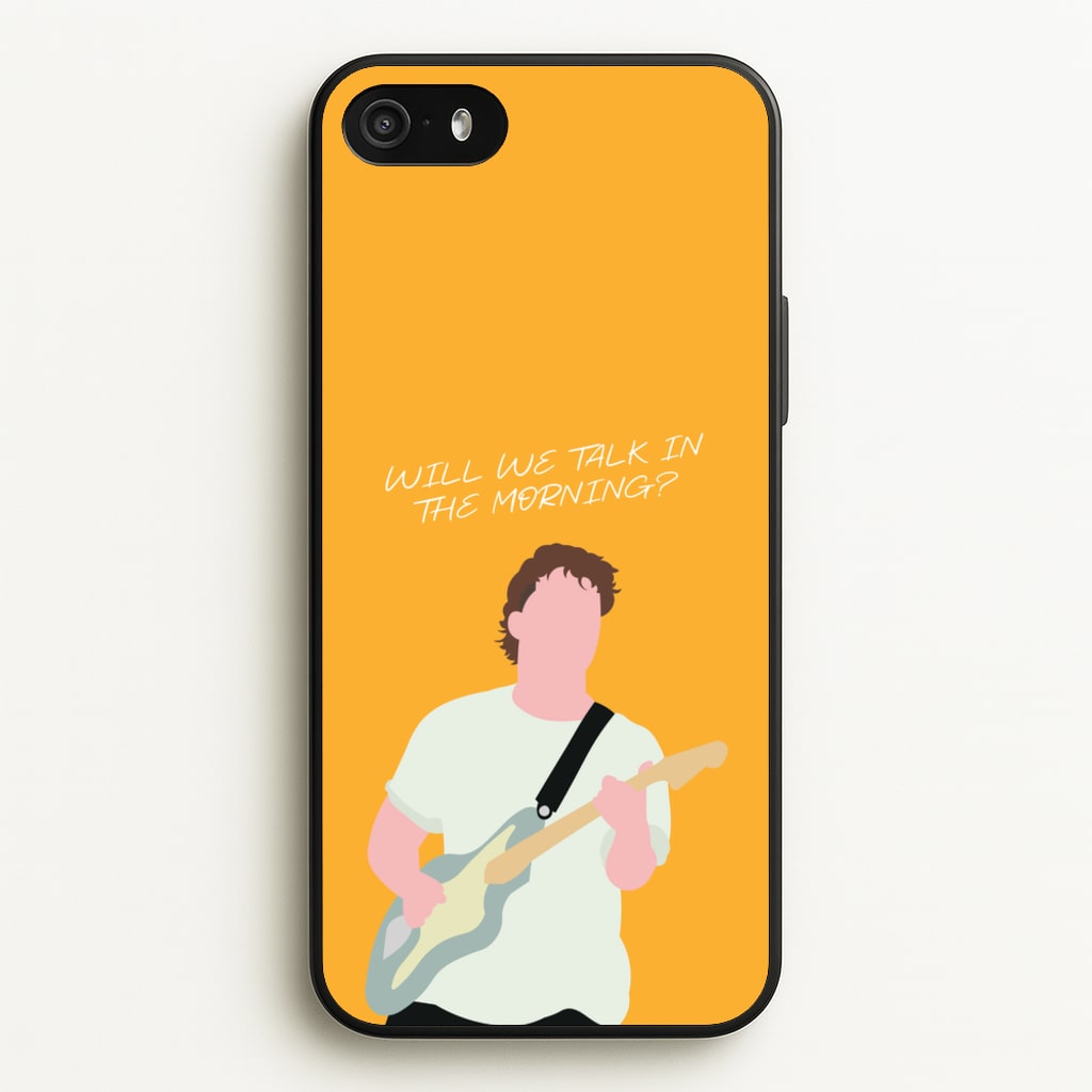 Will We Talk In The Morning Yellow - Sam Fender Phone Case for iPhone 5 / 5s / SE 2016