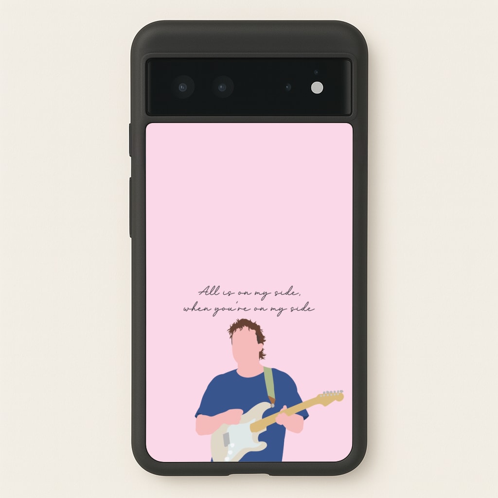 All Is On My Side Pink - Sam Fender Phone Case for Google Pixel 6