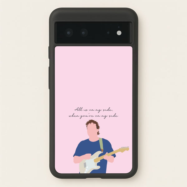 All Is On My Side Pink - Sam Fender Phone Case for Google Pixel 6