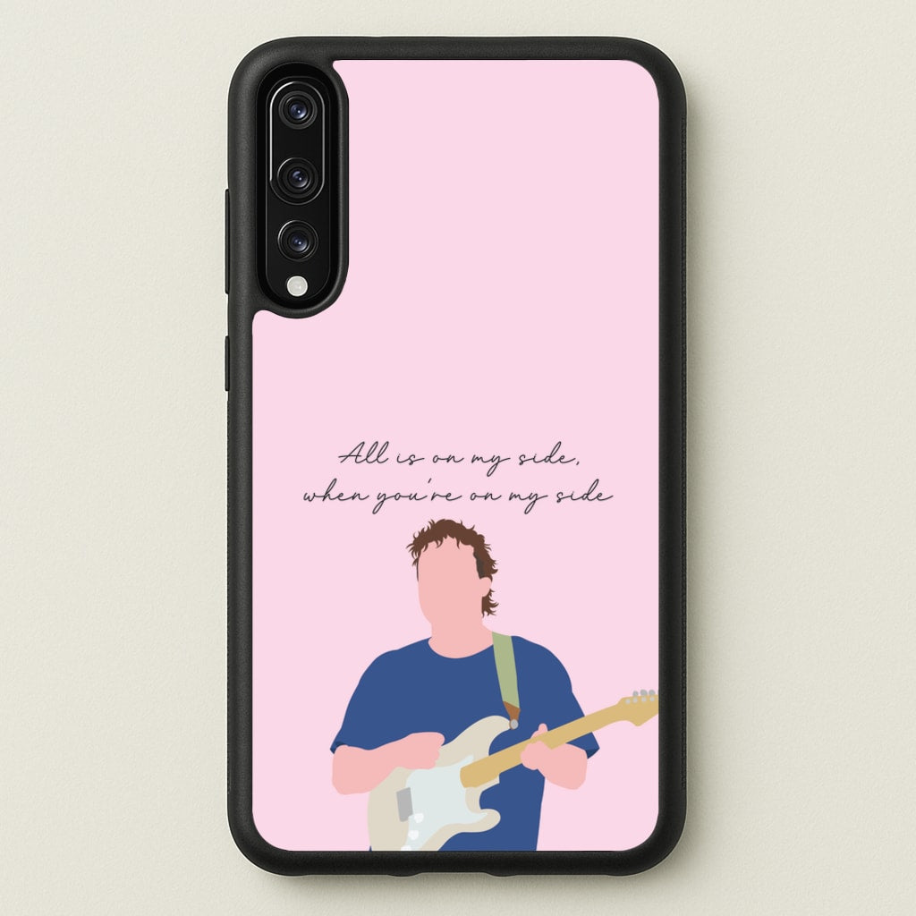 All Is On My Side Pink - Sam Fender Phone Case for Huawei P20 Pro