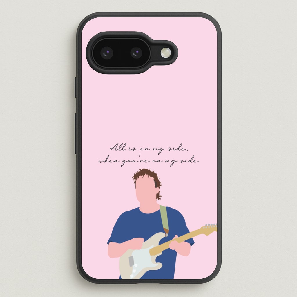 All Is On My Side Pink - Sam Fender Phone Case for Google Pixel 9a