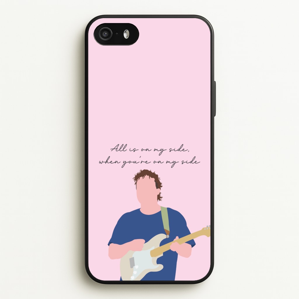 All Is On My Side Pink - Sam Fender Phone Case for iPhone 5 / 5s / SE 2016