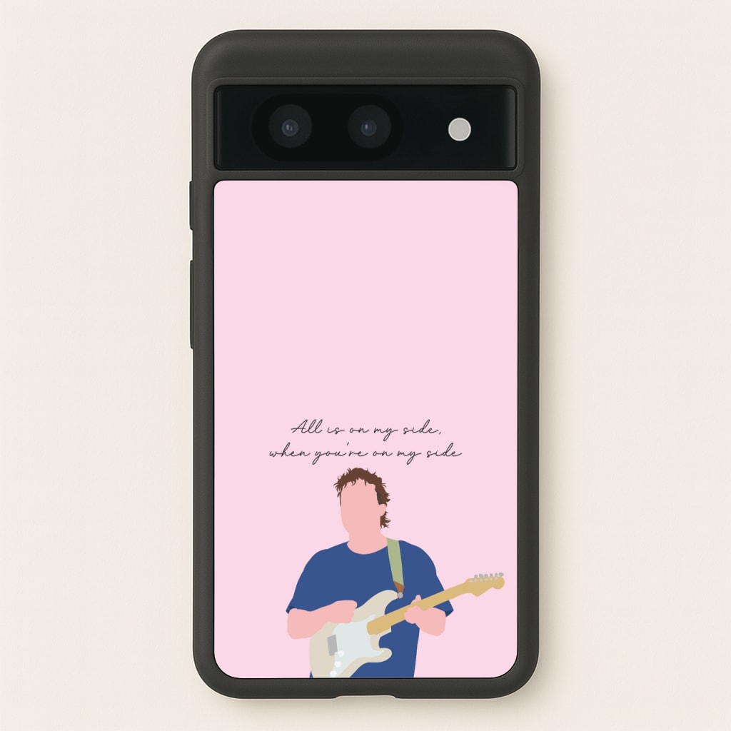All Is On My Side Pink - Sam Fender Phone Case for Google Pixel 8a