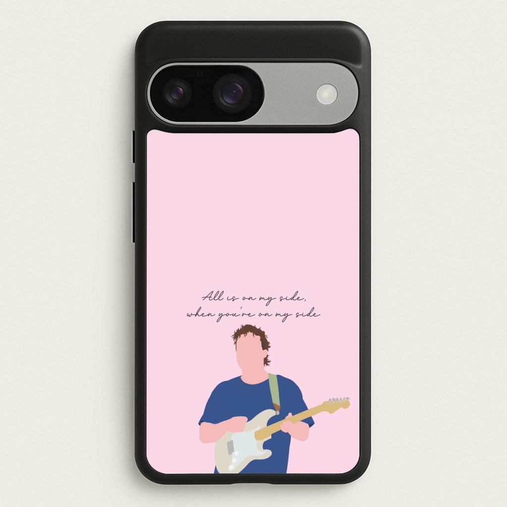 All Is On My Side Pink - Sam Fender Phone Case for Google Pixel 9 / 9 Pro