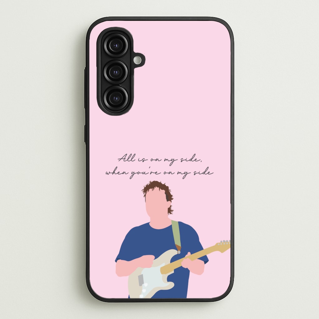 All Is On My Side Pink - Sam Fender Phone Case for Galaxy A16
