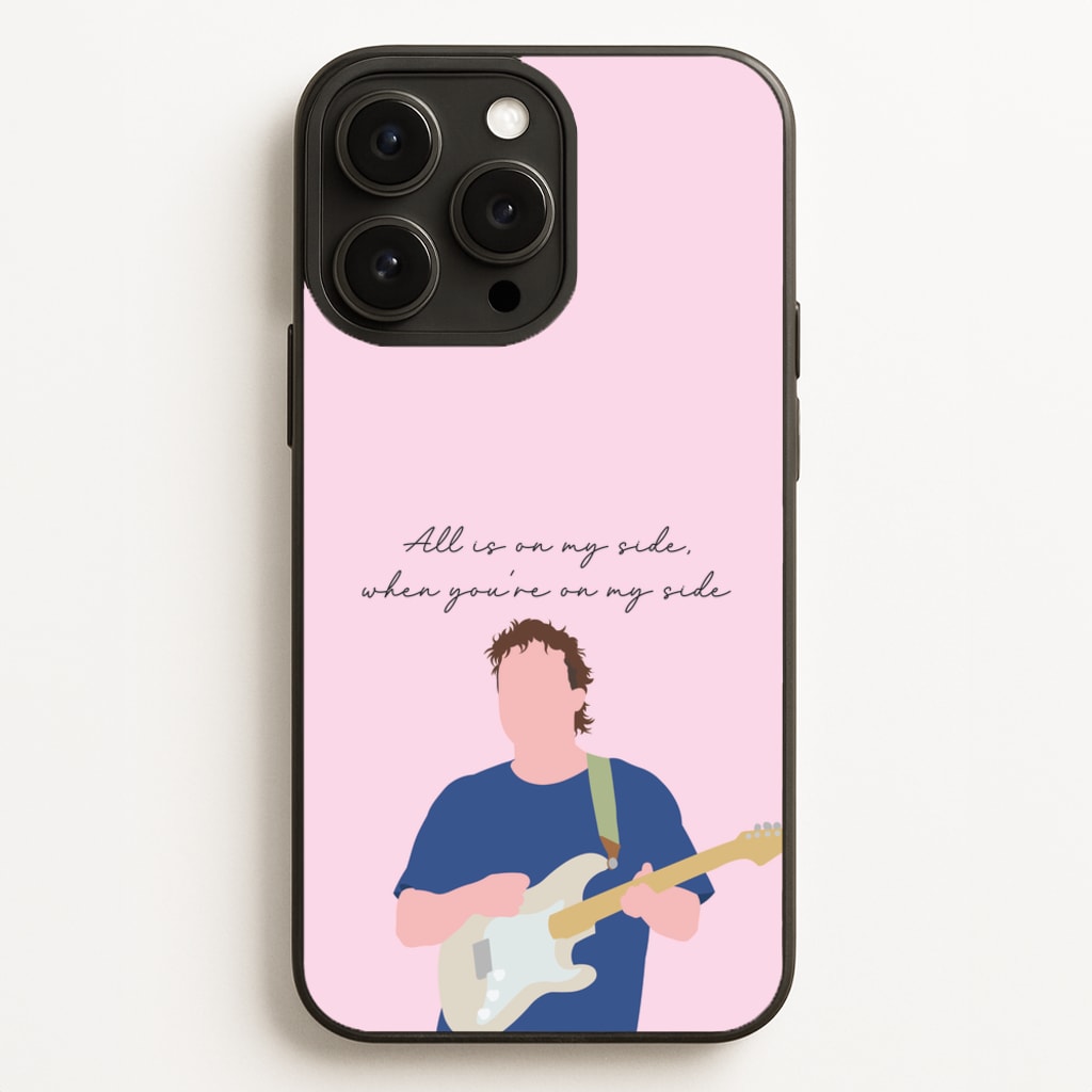 All Is On My Side Pink - Sam Fender Phone Case for iPhone 12 Pro Max