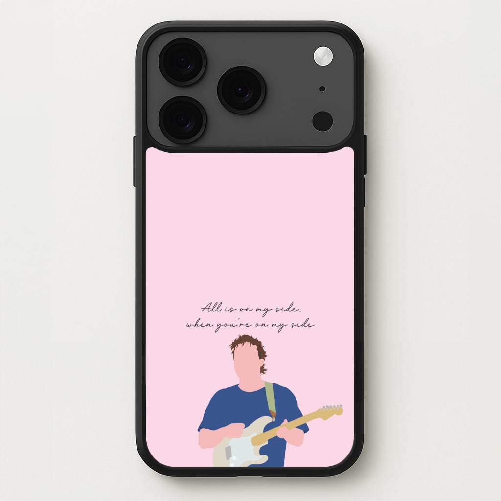 All Is On My Side Pink Phone Case for iPhone 17 Pro Max