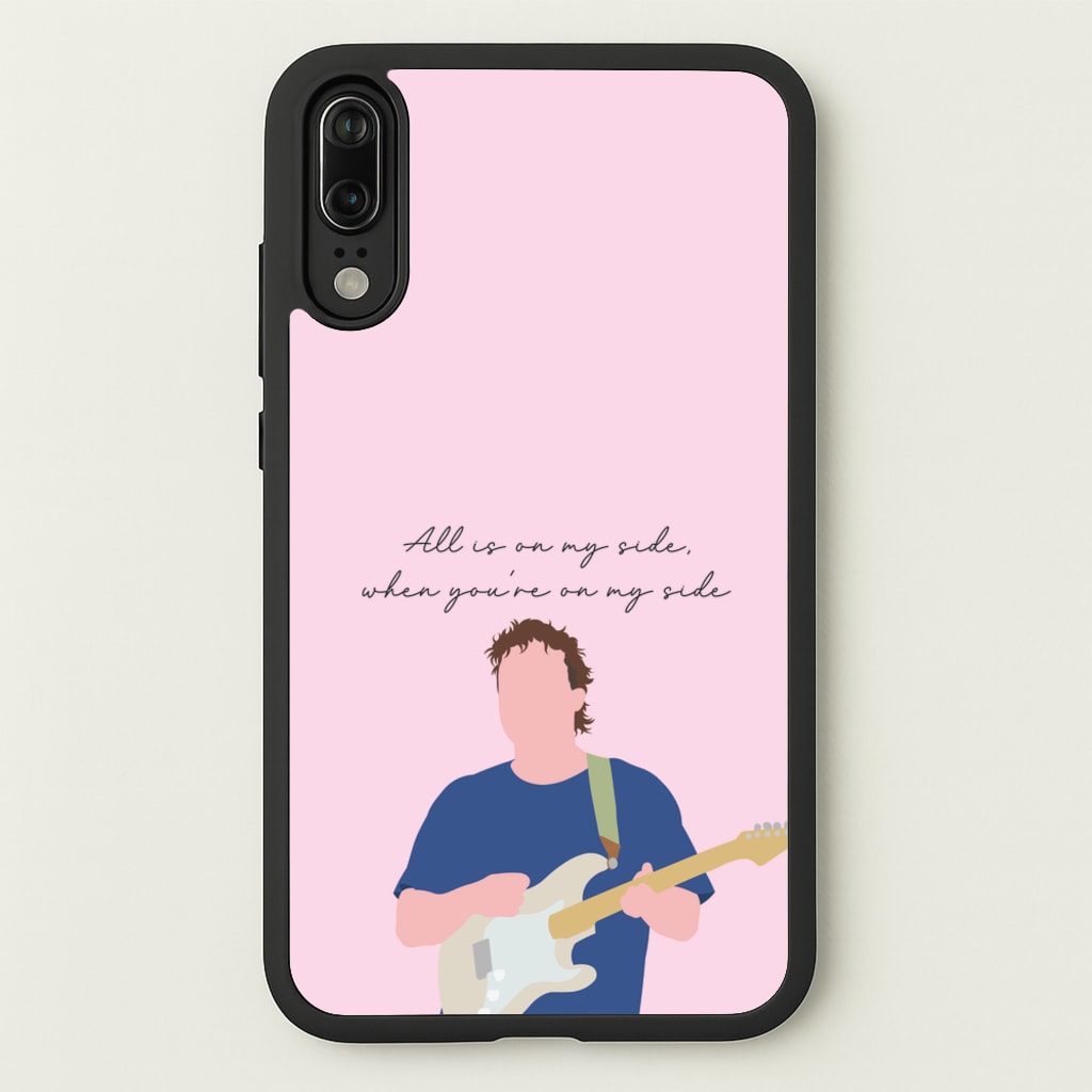 All Is On My Side Pink - Sam Fender Phone Case for Huawei P20