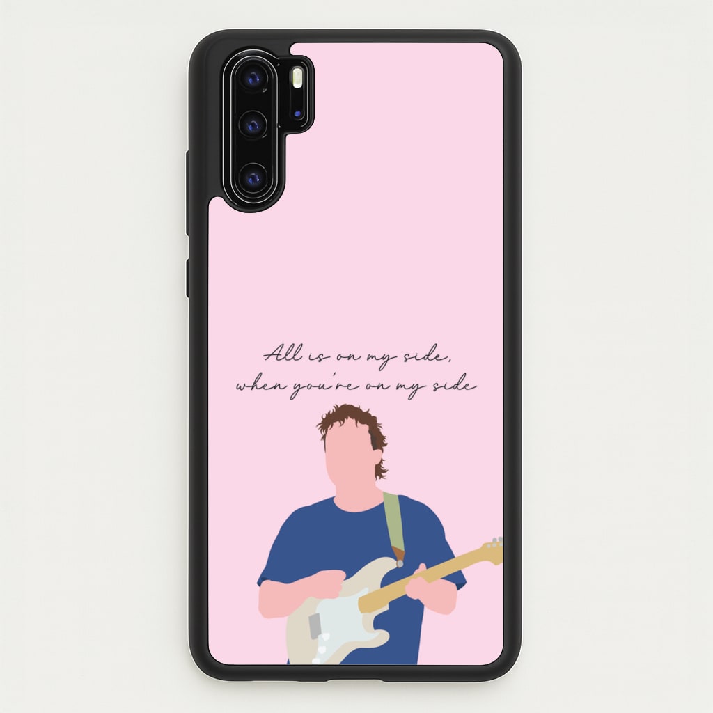 All Is On My Side Pink - Sam Fender Phone Case for Huawei P30 Pro