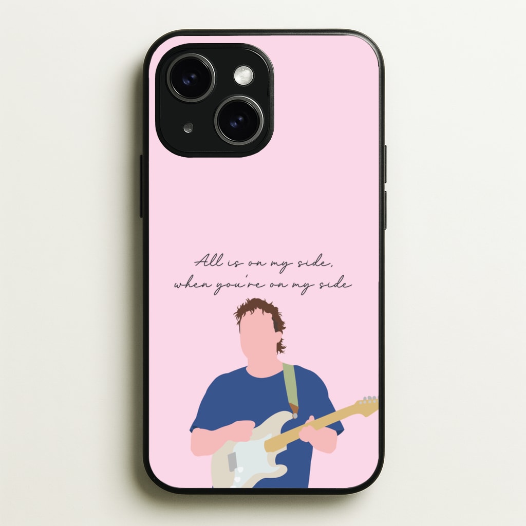 All Is On My Side Pink - Sam Fender Phone Case for iPhone 15 Plus