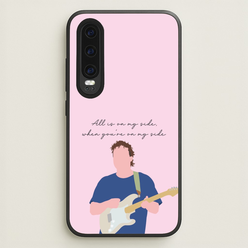 All Is On My Side Pink - Sam Fender Phone Case for Huawei P30