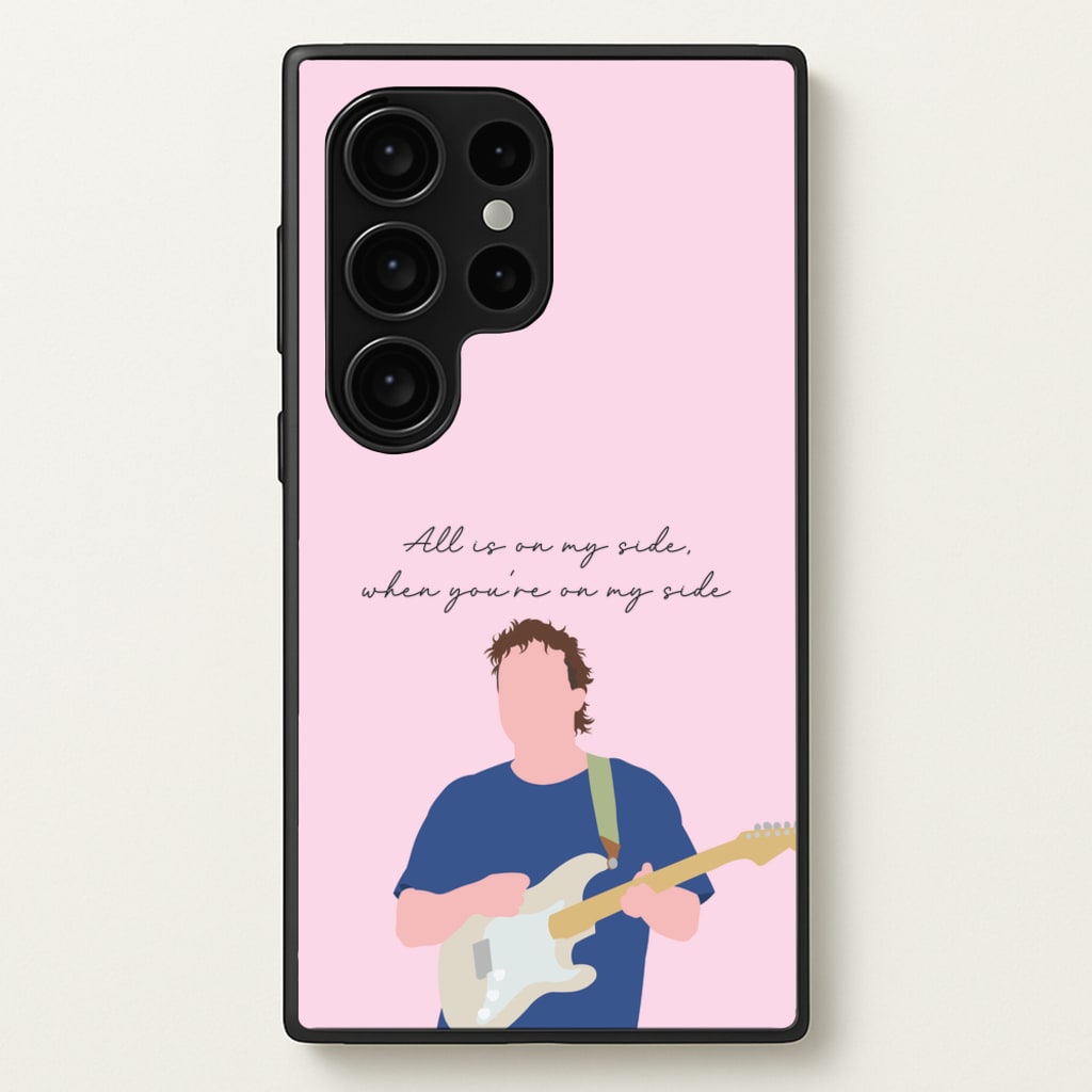 All Is On My Side Pink - Sam Fender Phone Case for Galaxy S24 Ultra