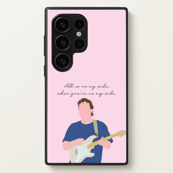 All Is On My Side Pink - Sam Fender Phone Case for Galaxy S24 Ultra
