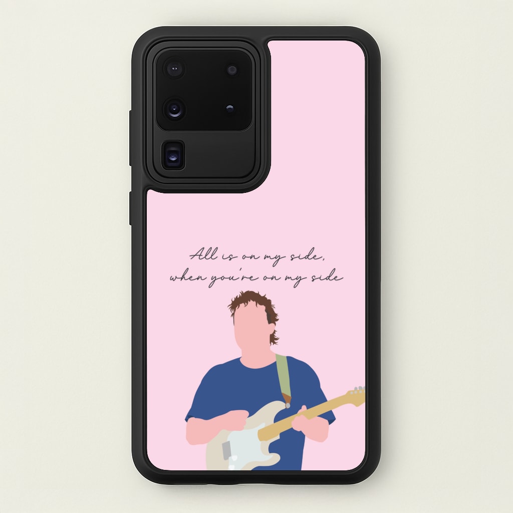 All Is On My Side Pink - Sam Fender Phone Case for Galaxy S20 Ultra
