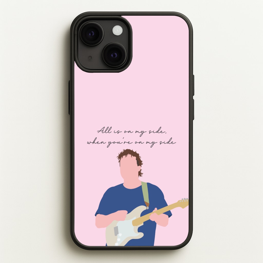 All Is On My Side Pink - Sam Fender Phone Case for iPhone 13 Mini