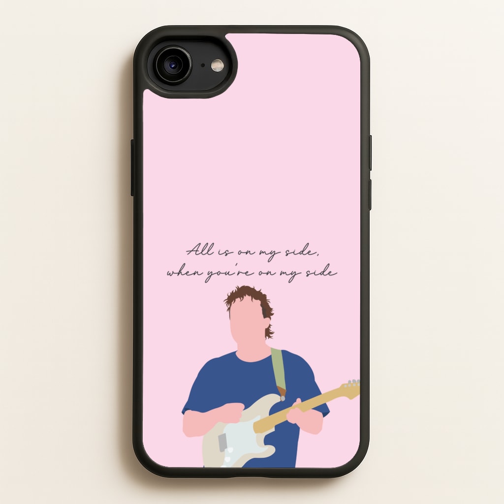 All Is On My Side Pink - Sam Fender Phone Case for iPhone 6 / 7 / 8 / SE