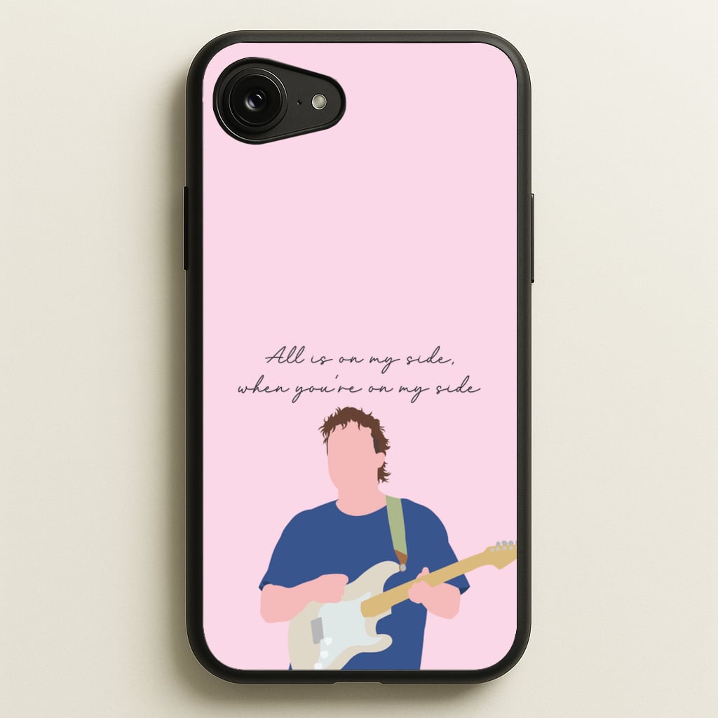 All Is On My Side Pink - Sam Fender Phone Case for iPhone 16e