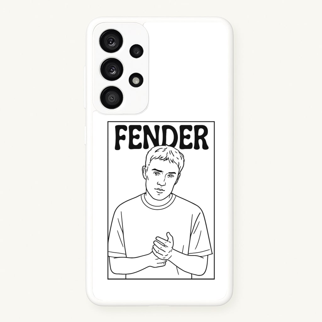 Fender Outline - Sam Fender Phone Case for Galaxy A33