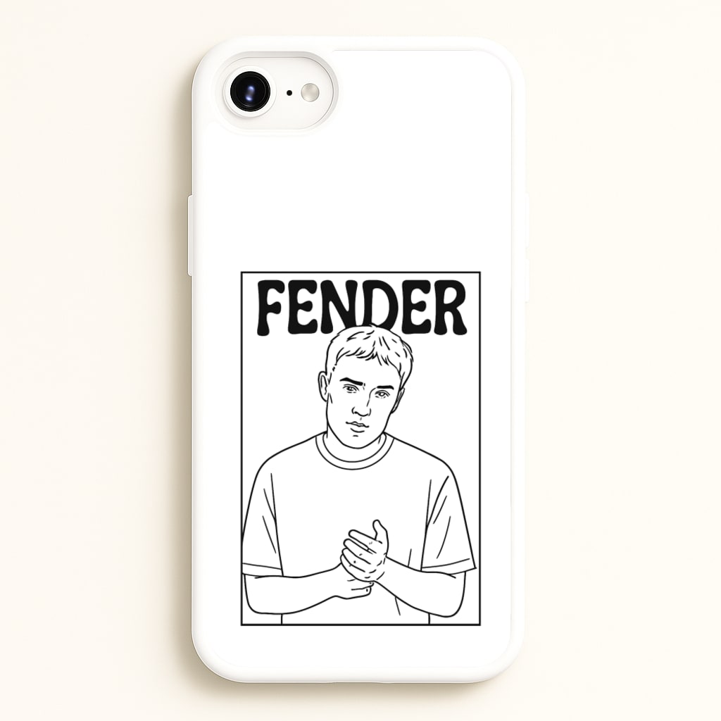 Fender Outline - Sam Fender Phone Case for iPhone 6 Plus / 7 Plus / 8 Plus