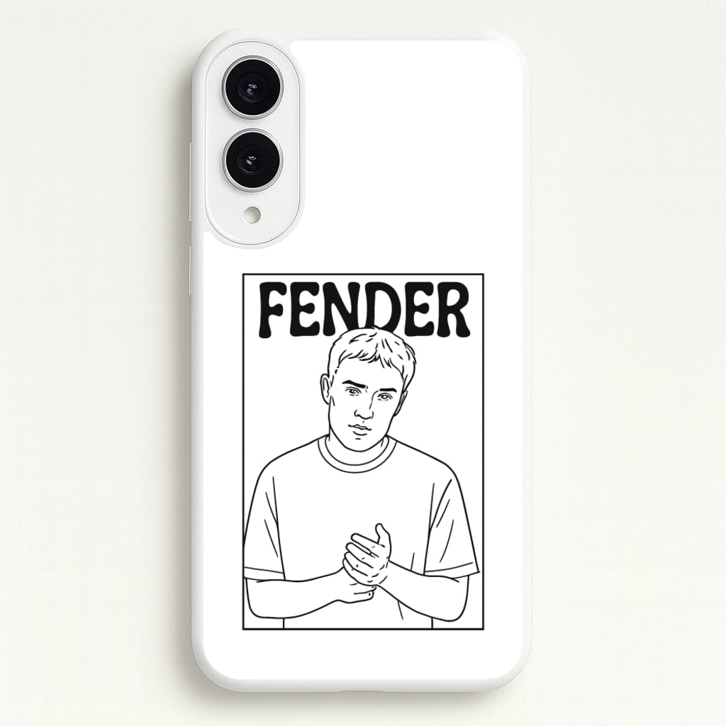 Fender Outline - Sam Fender Phone Case for Galaxy S25 Edge