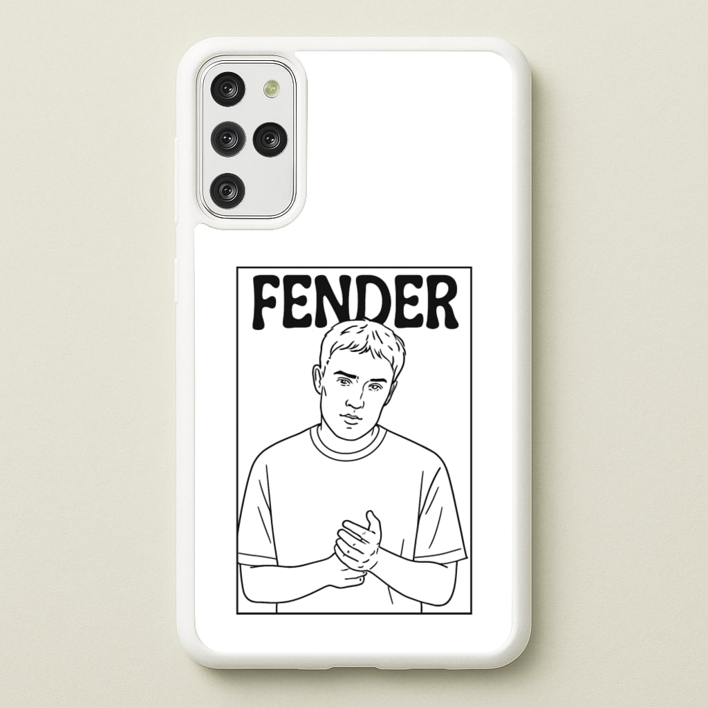 Fender Outline - Sam Fender Phone Case for Galaxy S20 Plus
