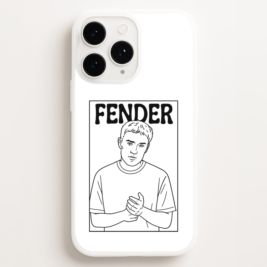 Fender Outline - Sam Fender Phone Case for iPhone 12 Pro Max