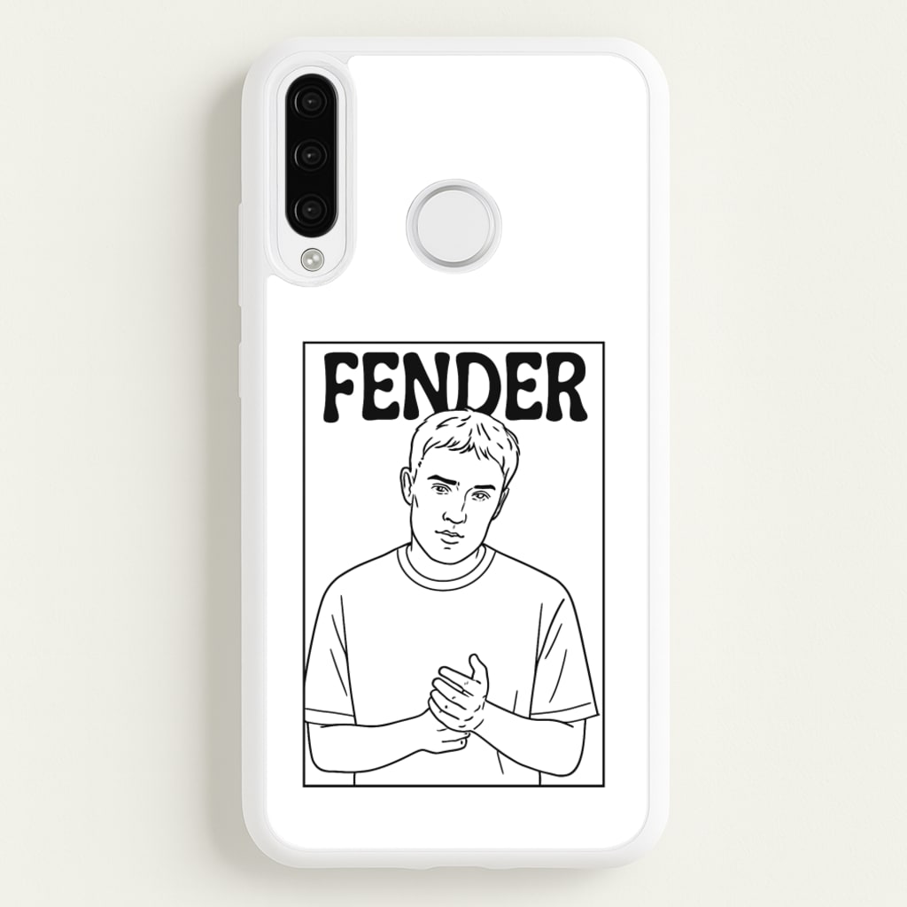 Fender Outline - Sam Fender Phone Case for Huawei P30 Lite