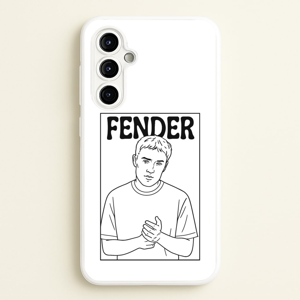Fender Outline - Sam Fender Phone Case for Galaxy A54
