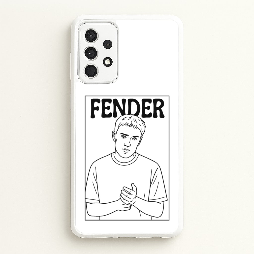 Fender Outline - Sam Fender Phone Case for Galaxy A52 / A52s