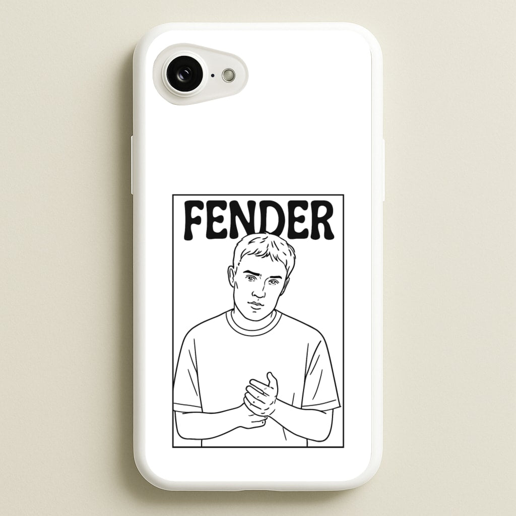 Fender Outline - Sam Fender Phone Case for iPhone 16e