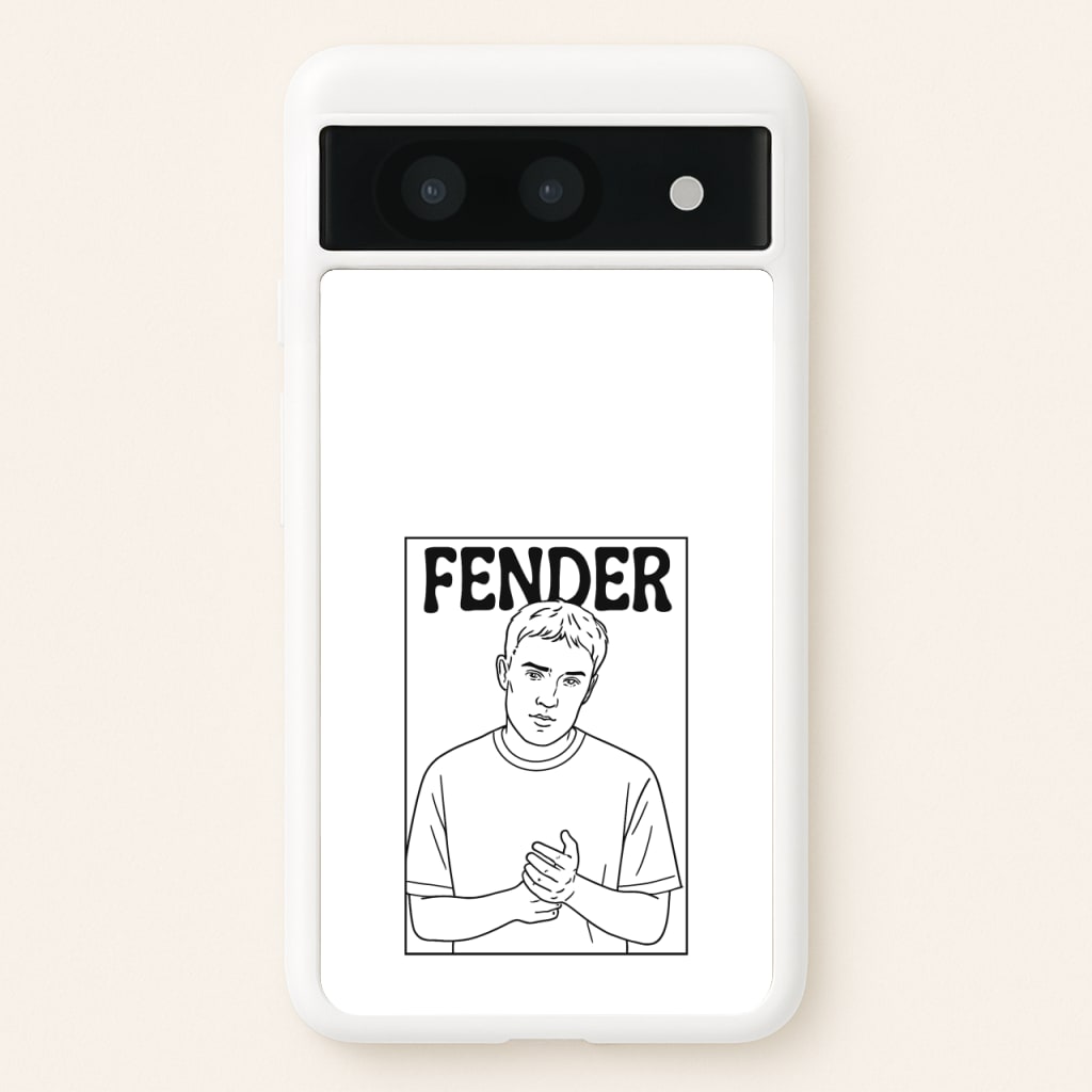 Fender Outline - Sam Fender Phone Case for Google Pixel 8a