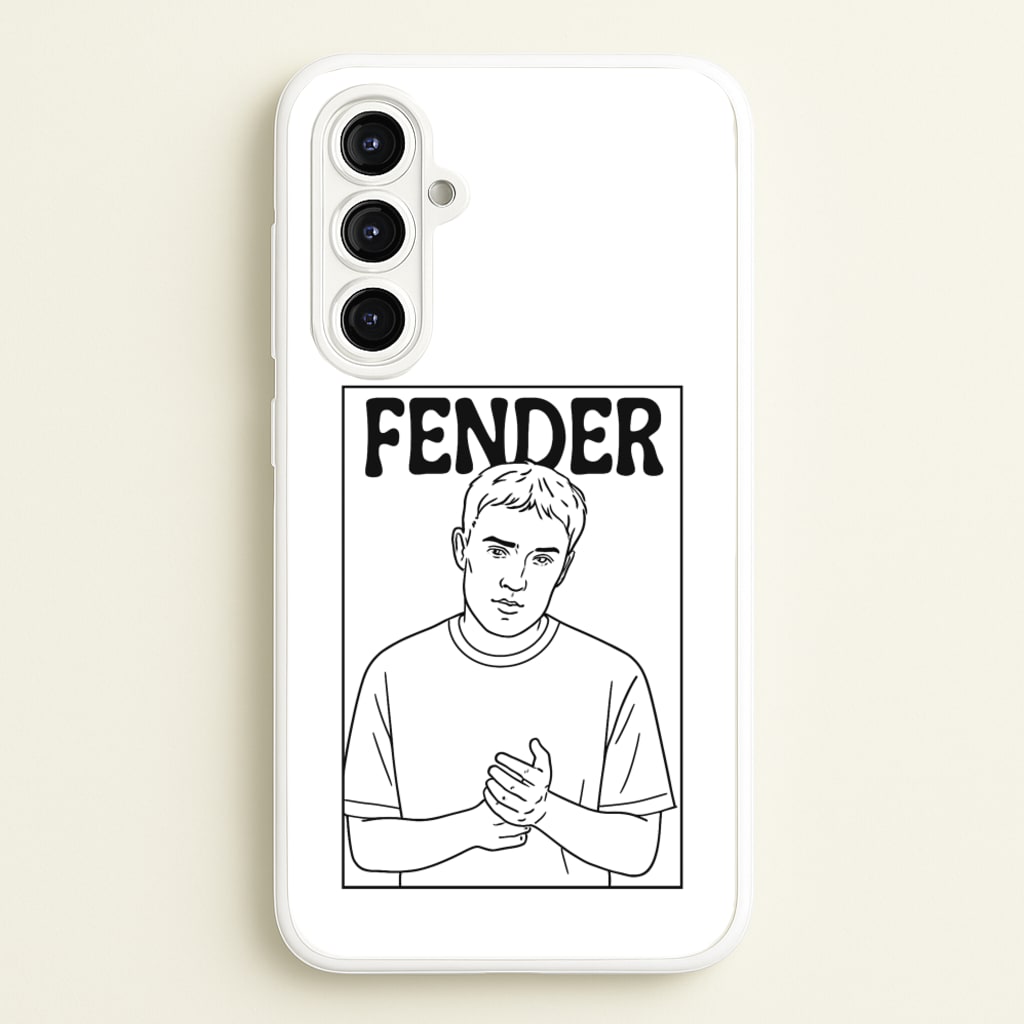 Fender Outline - Sam Fender Phone Case for Galaxy A16