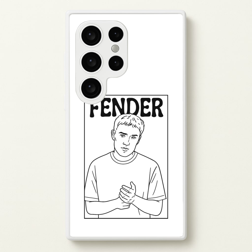 Fender Outline - Sam Fender Phone Case for Galaxy S24 Ultra