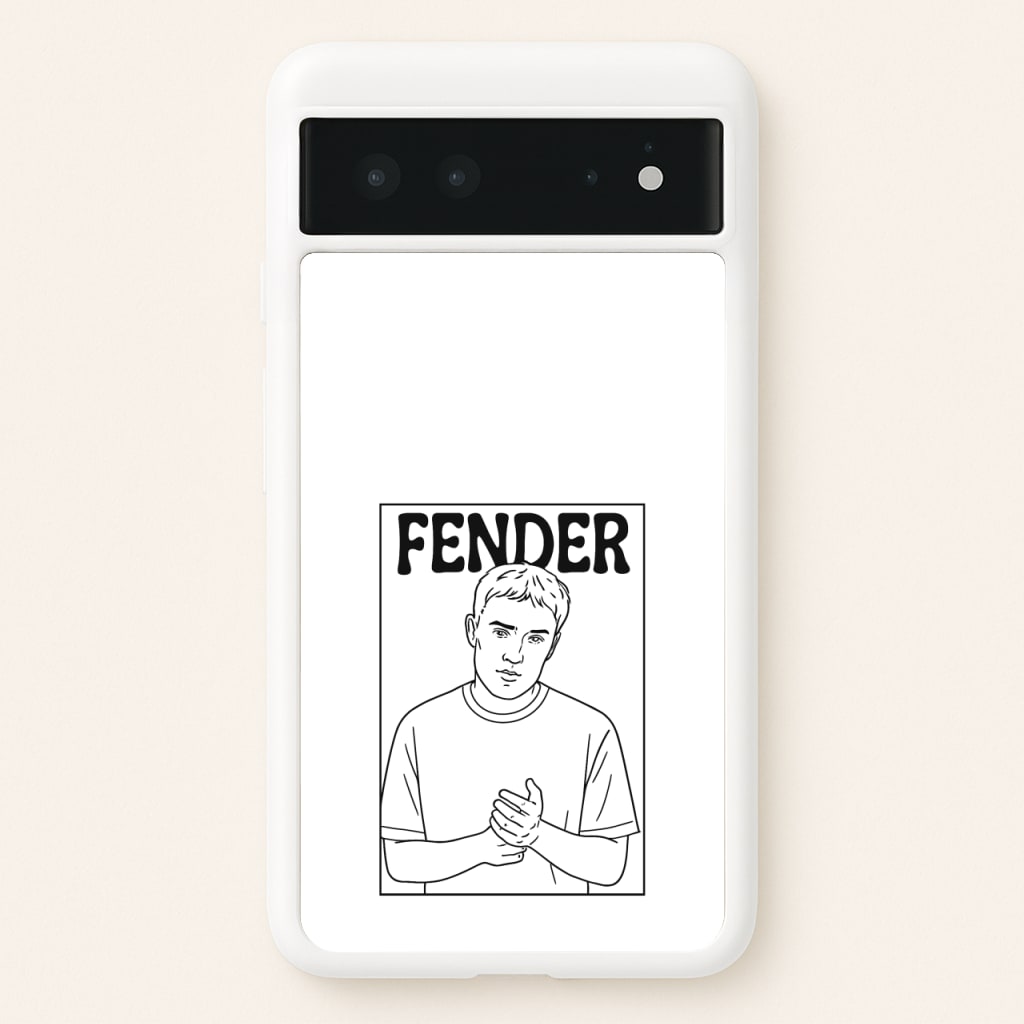 Fender Outline - Sam Fender Phone Case for Google Pixel 6