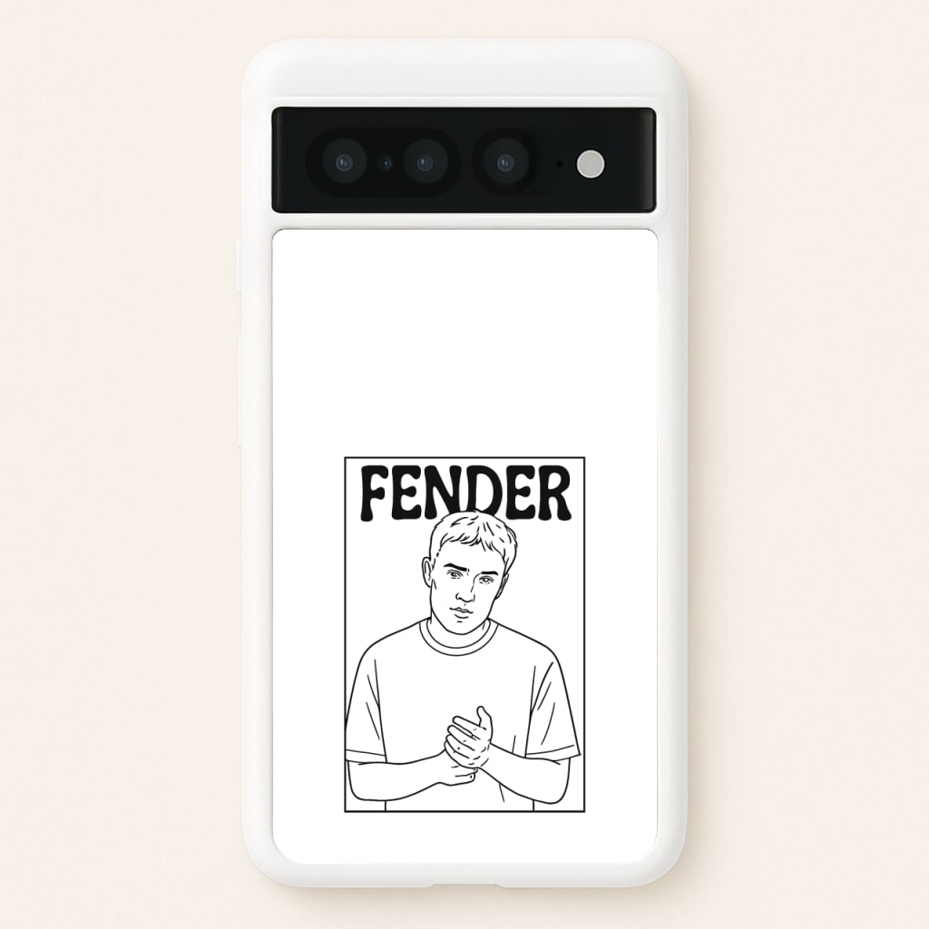 Fender Outline - Sam Fender Phone Case for Google Pixel 7 Pro