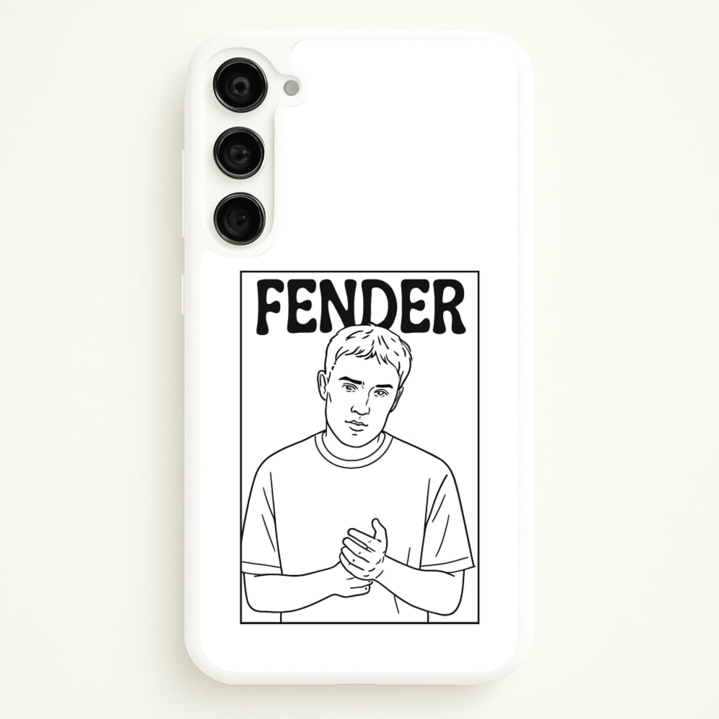 Fender Outline - Sam Fender Phone Case for Galaxy S23 Plus