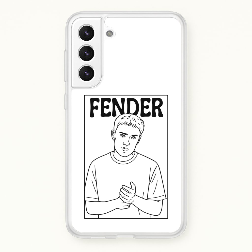 Fender Outline - Sam Fender Phone Case for Galaxy S22 Plus
