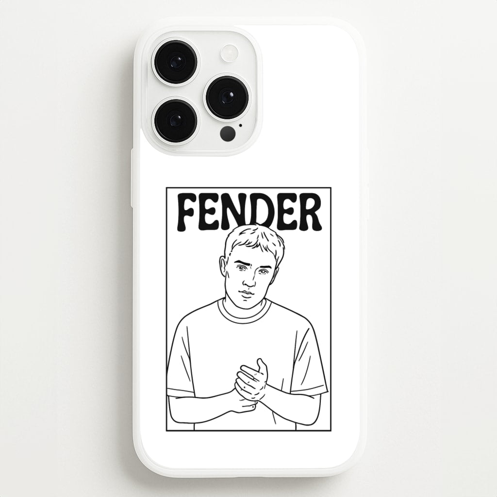 Fender Outline - Sam Fender Phone Case for iPhone 13 Pro Max