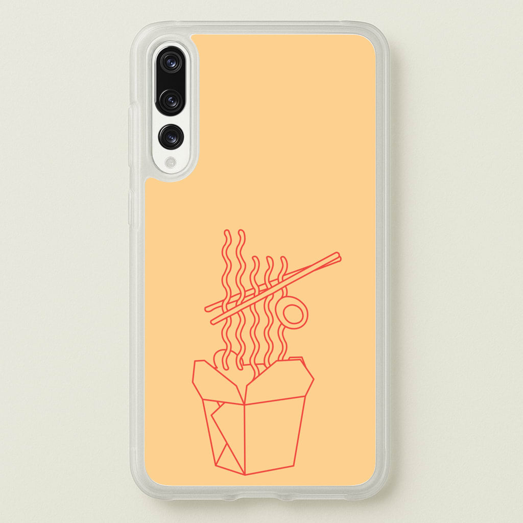 Noodels - Fast Food Patterns - Fast Food Patterns Phone Case for Huawei P20 Pro