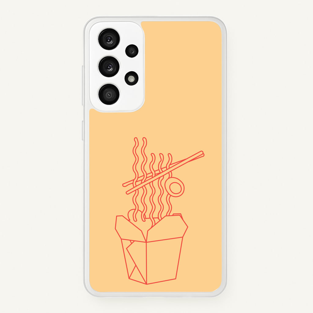 Noodels - Fast Food Patterns - Fast Food Patterns Phone Case for Galaxy A53