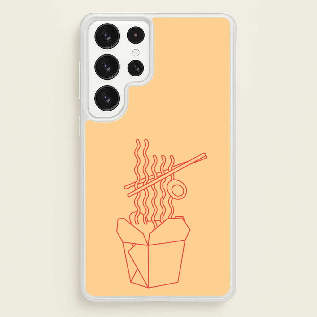 Noodels - Fast Food Patterns - Fast Food Patterns Phone Case for Galaxy S23 Ultra